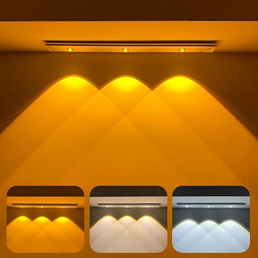 Under Cabinet Lights | USB Rechargeable Motion Sensor Light | Magnetic Dimmable Lamp