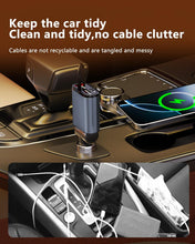 Retractable 4 in 1 Fast Car Phone Charger : Exclusive Collection