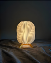 TwistGlow 3D Printed Lamp – Modern Diwali Ambient Light & Home Decor