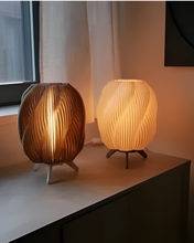 TwistGlow 3D Printed Lamp – Modern Diwali Ambient Light & Home Decor