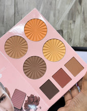 Highlighter Contour Eyeshadow Blusher Eyebrow Included Face Color Gift Kit